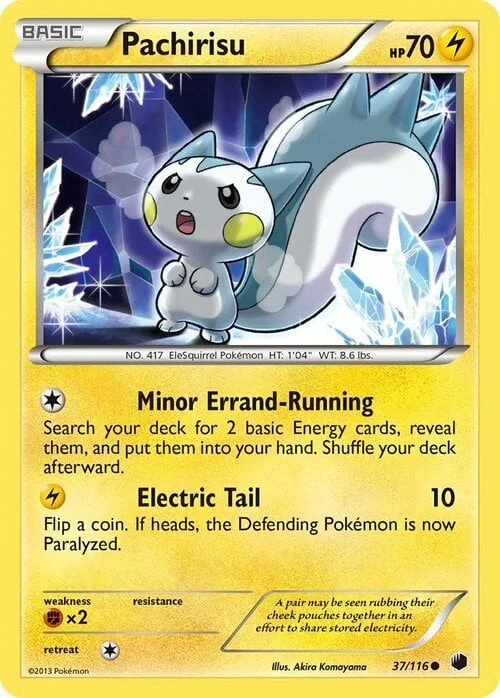 Pachirisu — Plasma Freeze