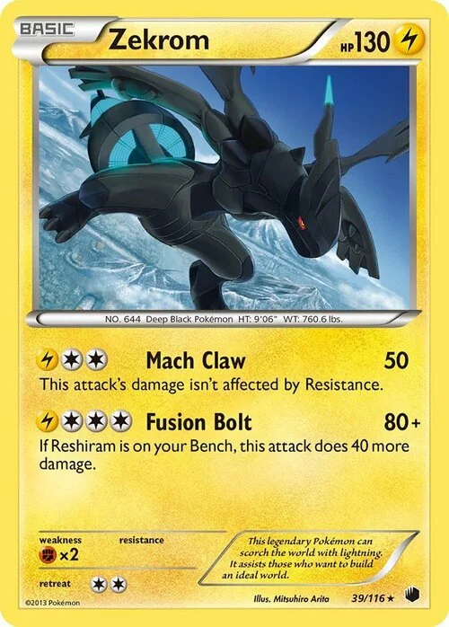 Zekrom — Plasma Freeze