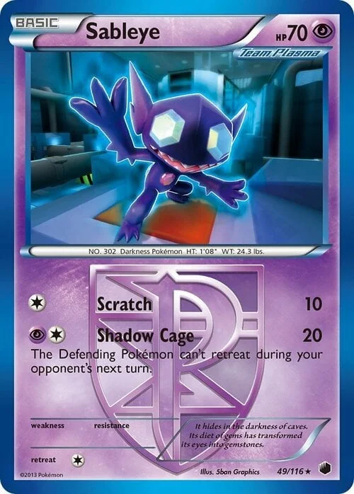 Sableye — Plasma Freeze