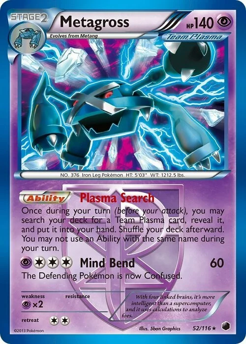Metagross — Plasma Freeze