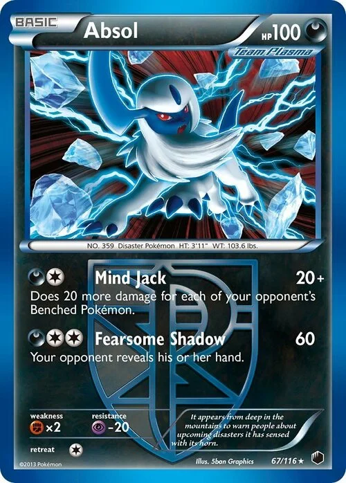 Absol — Plasma Freeze