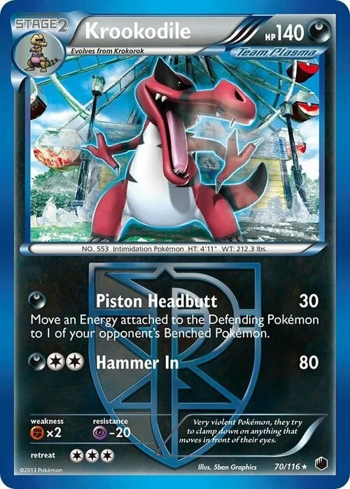 Krookodile — Plasma Freeze