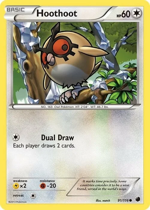 Hoothoot — Plasma Freeze