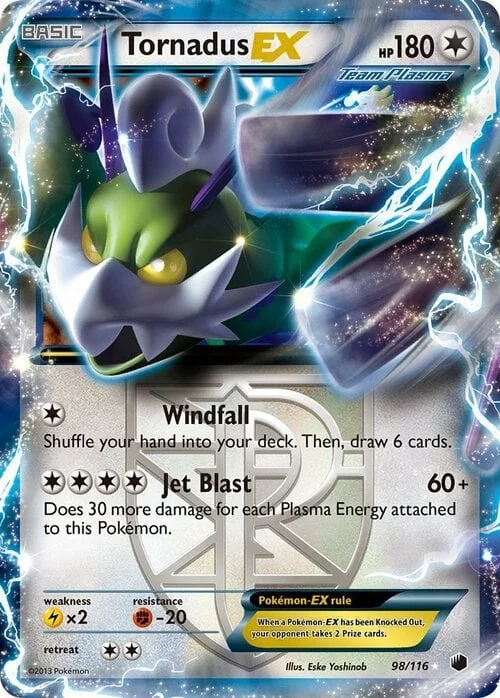 Tornadus EX — Plasma Freeze