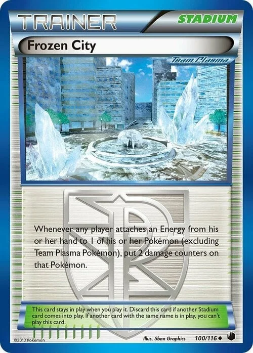 Frozen City — Plasma Freeze
