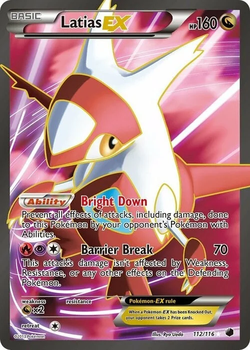 Latias EX — Plasma Freeze