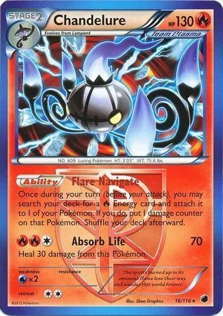 Chandelure — Theme Deck & Blisters Exclusives