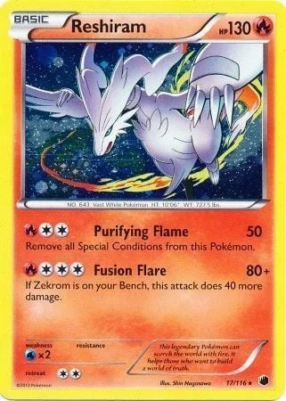 Reshiram — Plasma Freeze Promos