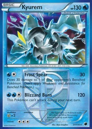 Kyurem — Plasma Freeze Promos