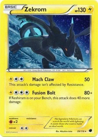 Zekrom — Plasma Freeze Promos