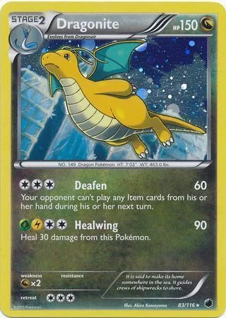 Dragonite — Plasma Freeze Promos