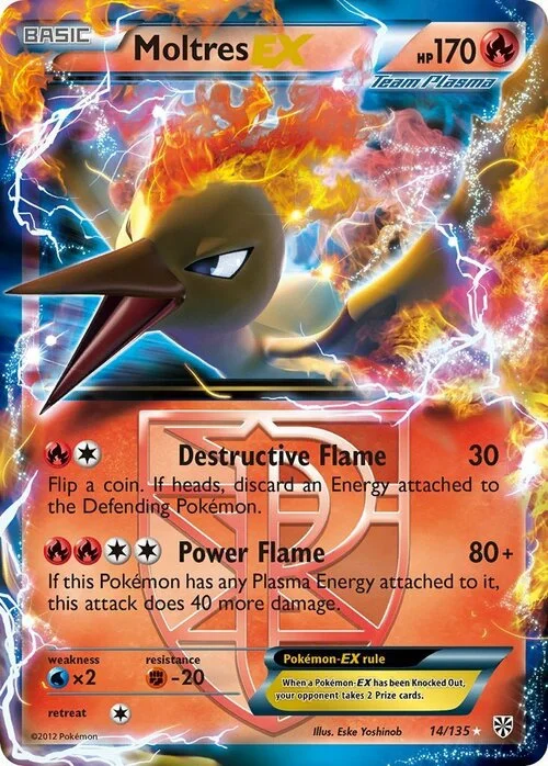 Moltres ex — Plasma Storm