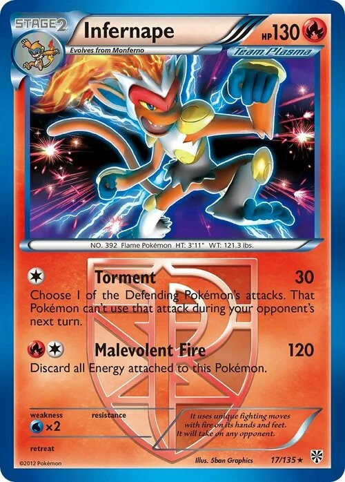Infernape — Plasma Storm