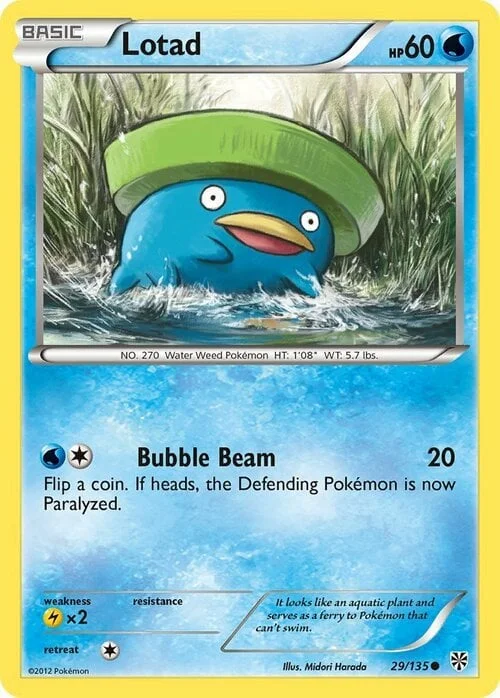 Lotad — Plasma Storm