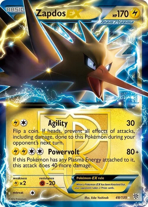 Zapdos EX — Plasma Storm