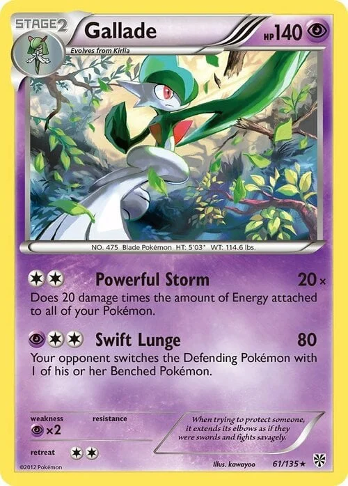 Gallade — Plasma Storm