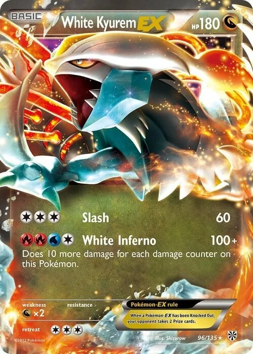 White Kyurem EX — Plasma Storm