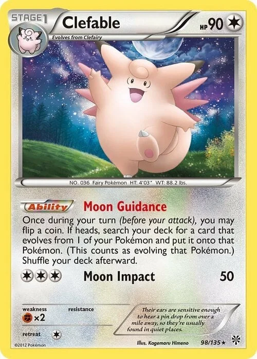 Clefable — Plasma Storm