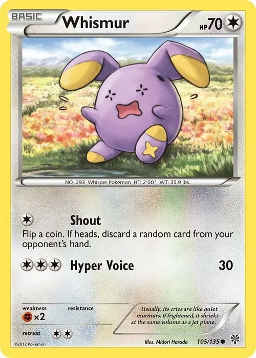 Whismur — Plasma Storm