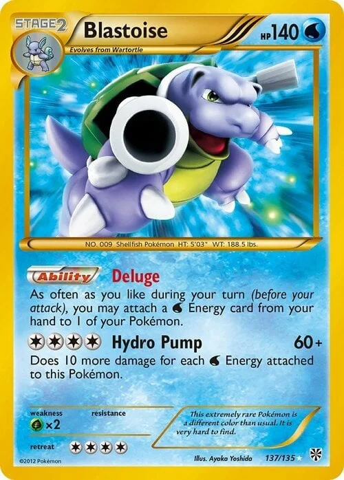 Blastoise — Plasma Storm