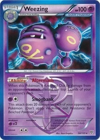 Weezing — Plasma Storm Promos
