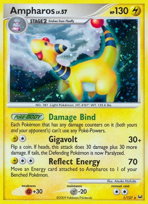Ampharos Lv.57 — Platinum