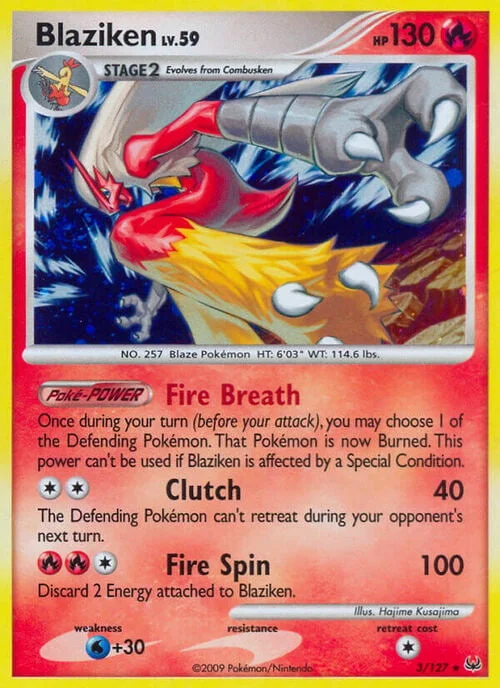 Blaziken Lv.59 — Platinum