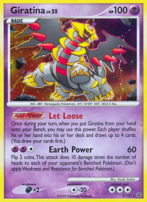 Giratina Lv.55 — Platinum
