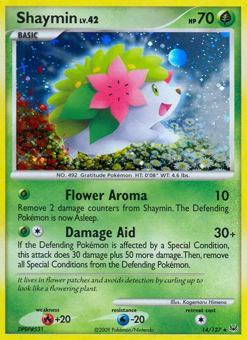 Shaymin Lv.42 — Platinum