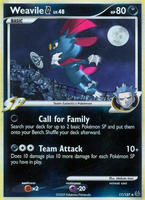 Weavile G Lv.48 — Platinum