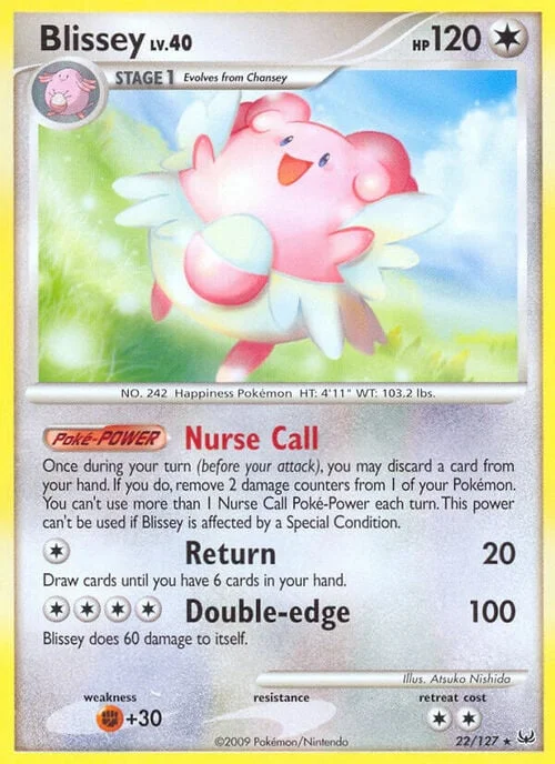 Blissey Lv.40 — Platinum