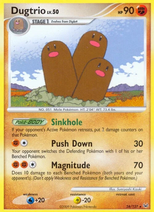 Dugtrio Lv.50 — Platinum