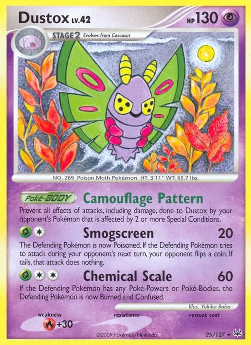 Dustox Lv.42 — Platinum