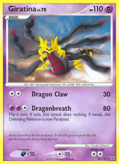 Giratina Lv.70 — Platinum