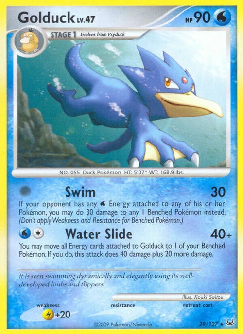 Golduck Lv.47 — Platinum