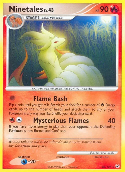 Ninetales Lv.43 — Platinum