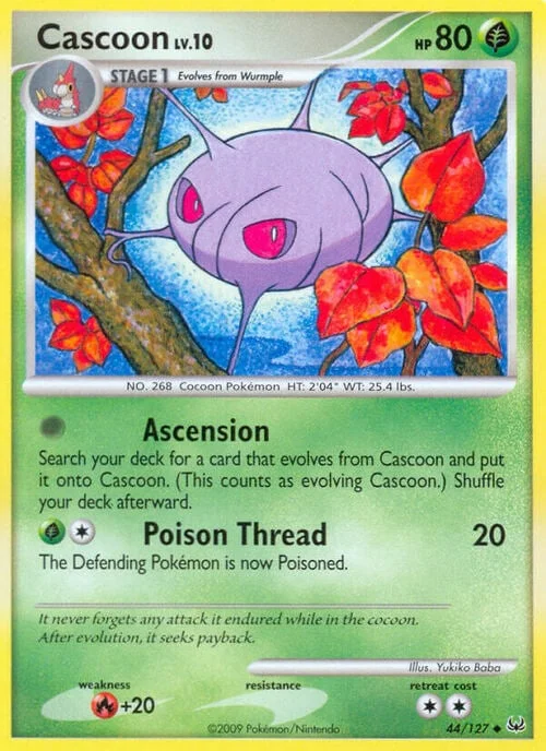 Cascoon Lv. 10 — Platinum