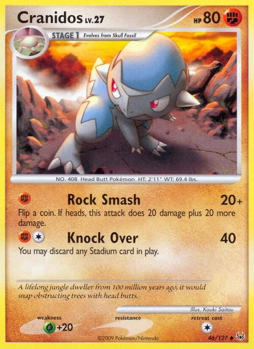 Cranidos Lv.27 — Platinum