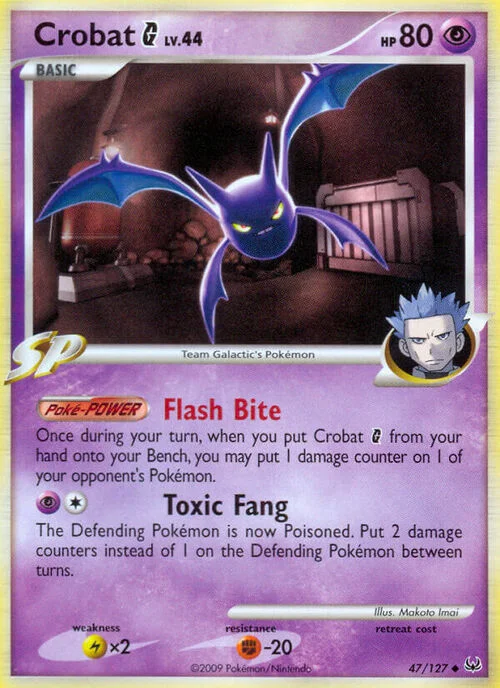 Crobat G Lv.44 — Platinum