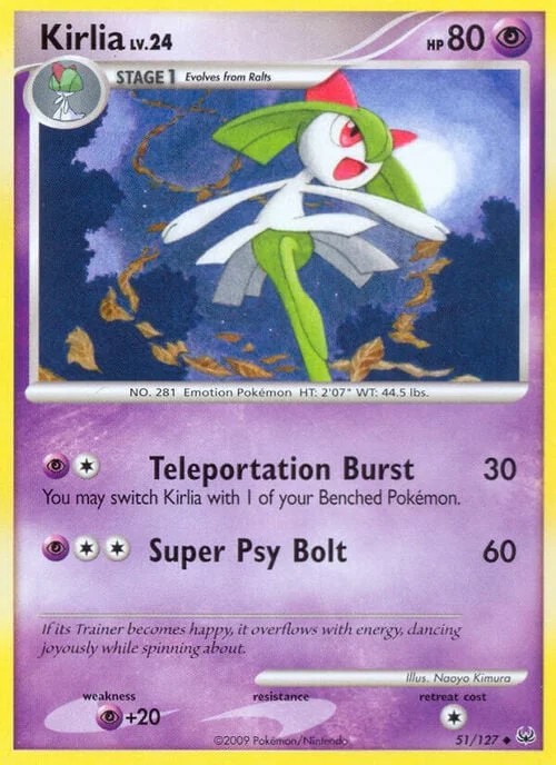 Kirlia Lv.24 — Platinum