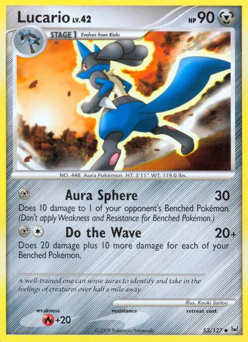 Lucario Lv.42 — Platinum