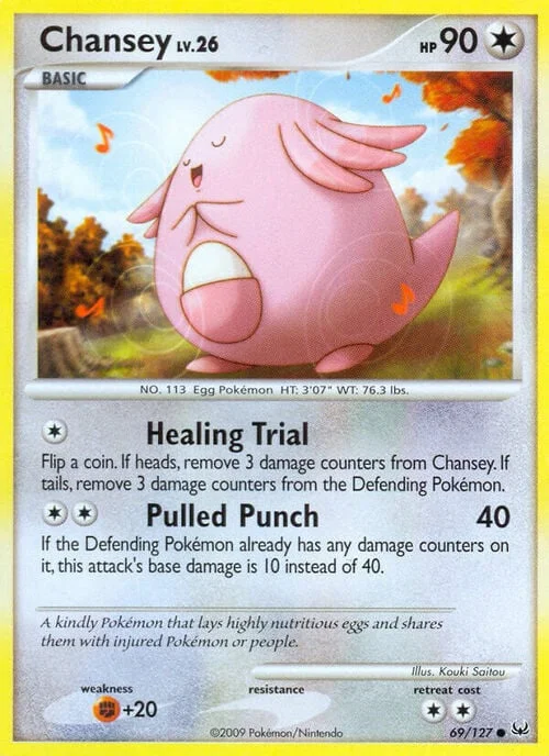 Chansey Lv.26 — Platinum