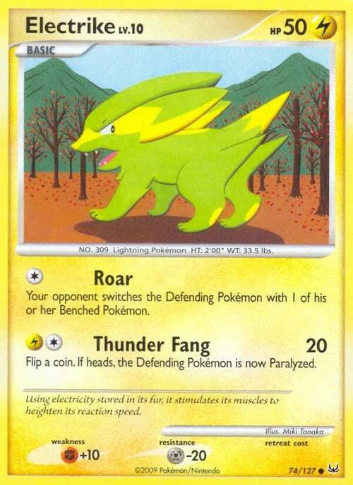 Electrike Lv.10 — Platinum