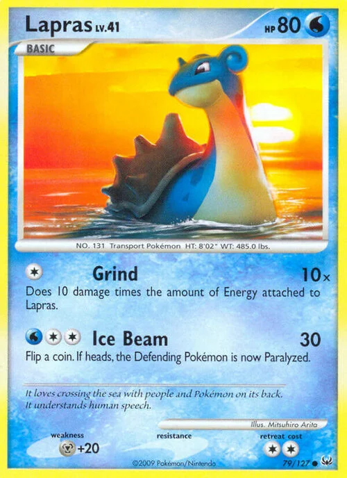 Lapras Lv.41 — Platinum