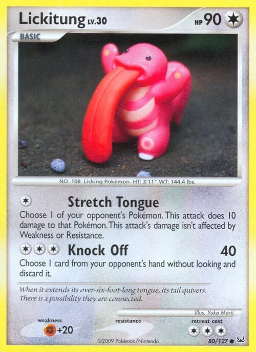 Lickitung Lv.30 — Platinum