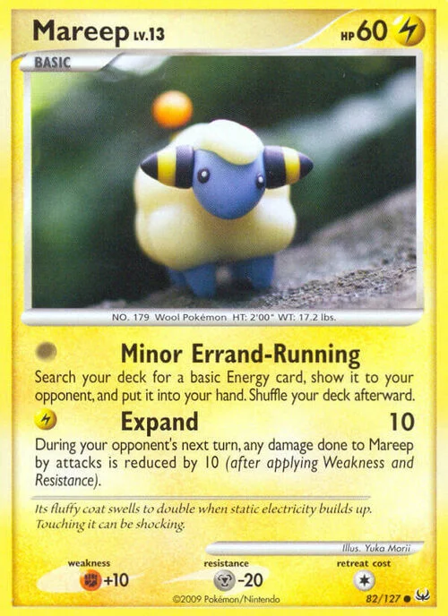 Mareep Lv.13 — Platinum