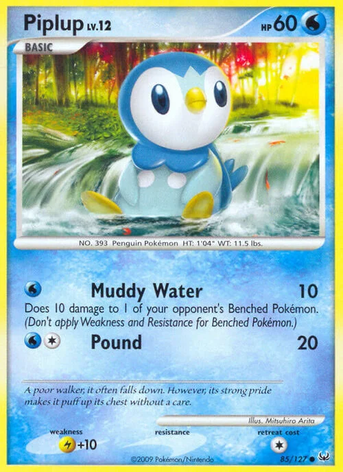 Piplup Lv.12 — Platinum
