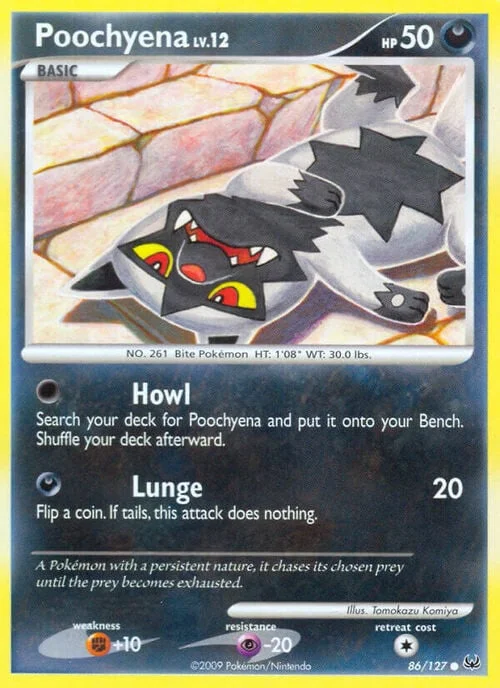 Poochyena Lv.12 — Platinum