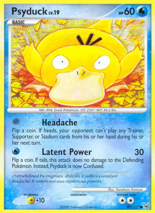 Psyduck Lv.19 — Platinum
