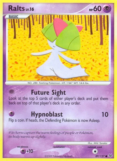 Ralts Lv.16 — Platinum